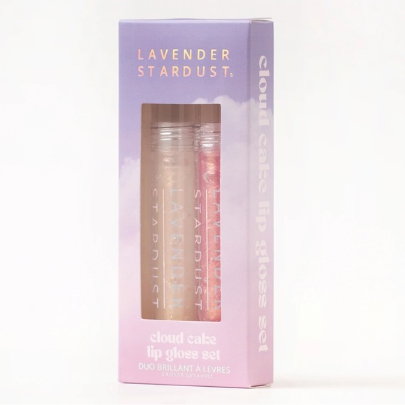 Lavender Stardust Cloud Cake Lip Gloss Set - Picture 1 of 4